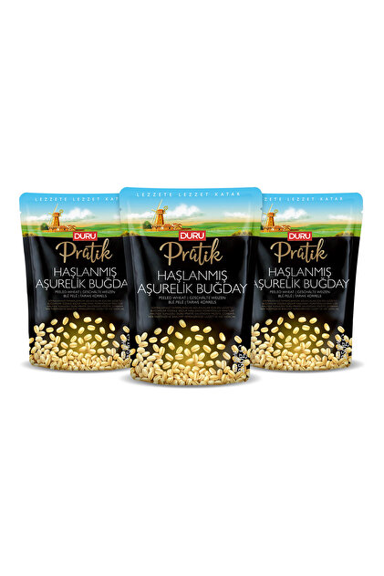 3'Lü Haşlanmış Aşurelik Buğday (3x250g)