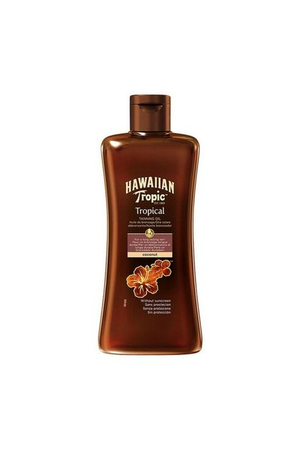 Ulei Bronzant, Hawaiian Tropic, Aromă de Cocos, Rezistent la Apă