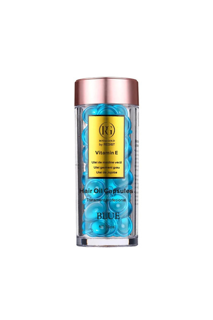 Capsule ser tratament pentru păr Blue Royal Gold by Redist 30 Buc