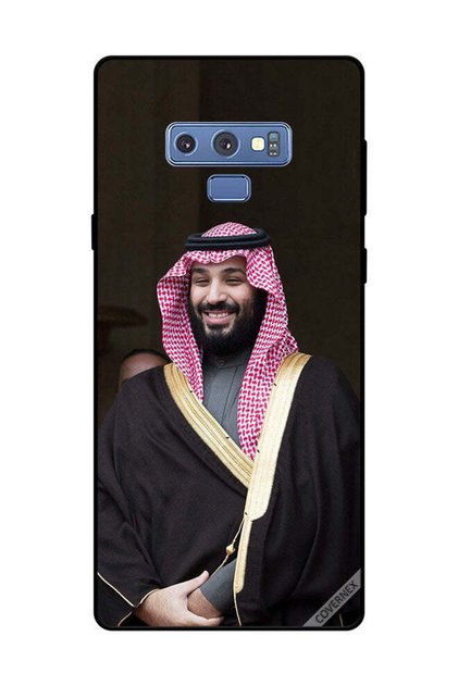 غطاء حماية لهاتف سامسونج جالكسي نوت 9 محمد بن سلمان مبتسمًا