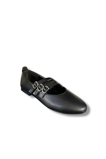 Merry Pace 846755 Women's Belt Buckle Daily Stylish Comfortable Ballerina Shoes