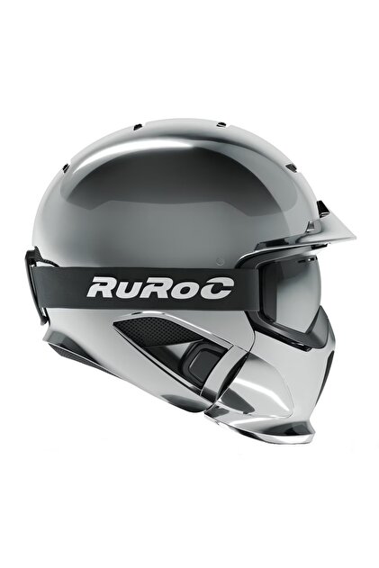 GÜMRÜK BEY Ruroc RG1-DX Chrome W-X Kayak & Snowboard Kaskı XL/XXL