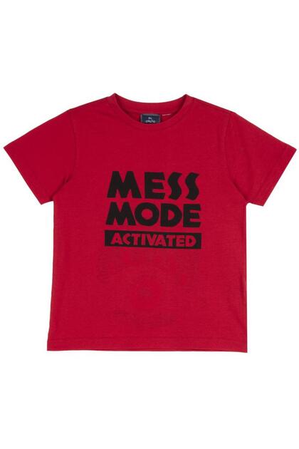 Tricou băieți roșu
