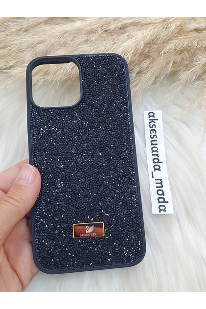 Luxury Branded Swrovski Stone Case Compatible with iPhone 13 Pro Max