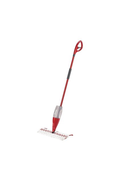Mop Vileda Spray Max din microfibră, roșu