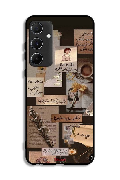 غطاء حماية لهاتف سامسونج جالاكسي A55 5G بعبارات عربية عتيقة