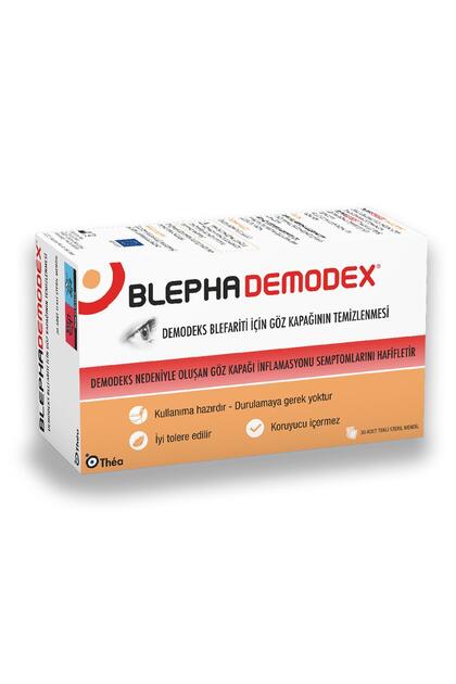 Blephademodex Eye Wipes 30 Pieces
