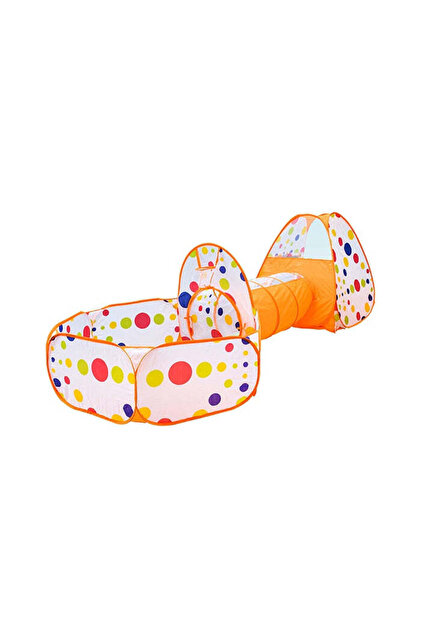 Loc de joaca 3in1 pentru copii, cort si tunel pentru interior/exterior, protectie UV, pliabil