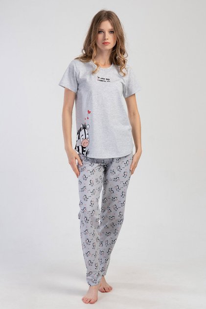 Kadın Kısa Kol Pijama Takım , 311180