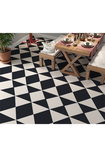 Self Adhesive Kitchen Bathroom Floor Marble Furniture Tiles Adhesive Foil Covering 60cm X 100cm