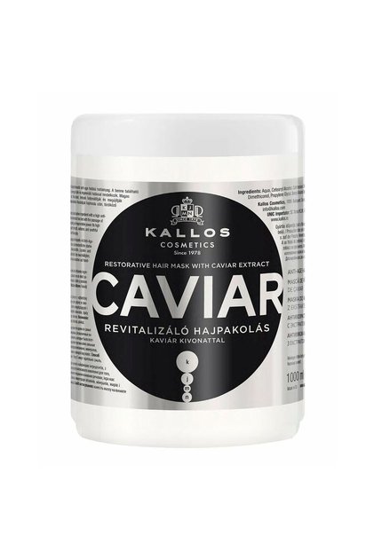 Masca de păr, Kallos, KJMN Caviar Revitalizing, 1000ml