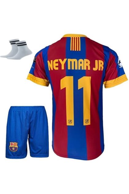 yenteks 11-12 Sezon Neymar. Jr. Barcelona Bordo-Mavi renk Çocuk