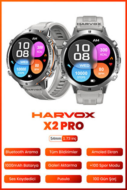 SEYUWATCH Watch HX-4 Pro Harvox Akıllı Saat Iphone Ve Android Tüm
