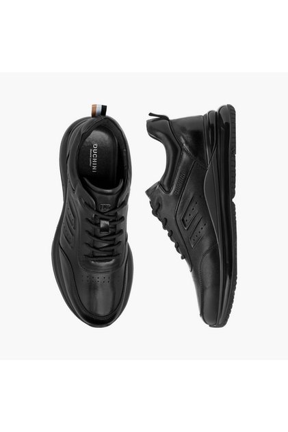 Men's Panelled Lace-Up Loafers