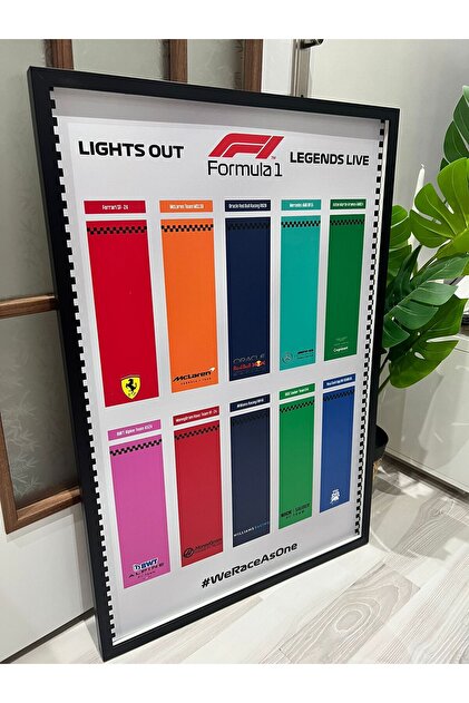 Home Speed Champions : Formula 1 Araçları için Sergileme Çerçevesi