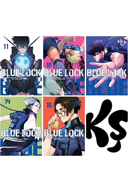 Gerekli Şeyler Yayıncılık Blue Lock 11-12-13-14-15 manga seti (5