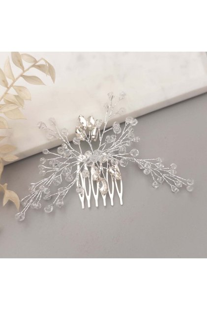 Pieptan decorativ Pearl Glam