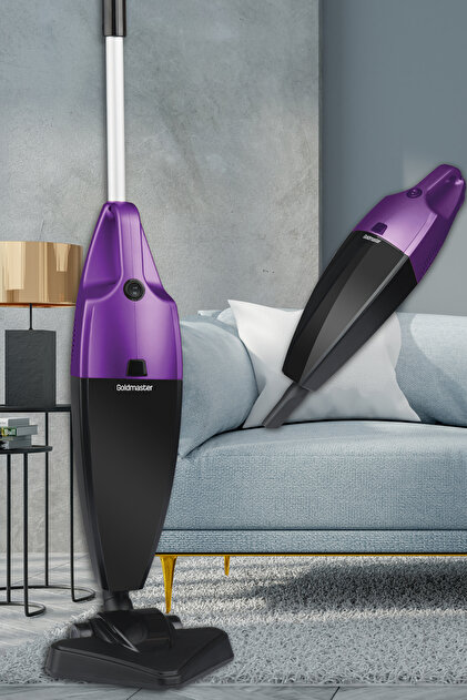 GoldMaster Vakum Mor 2 Lt Geniş Hazneli 800 Watt Yıkanabilir
