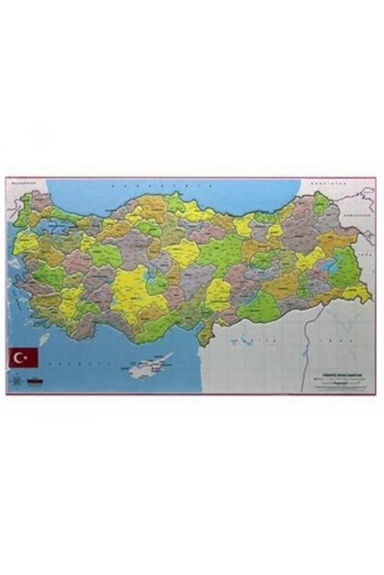 Türkiye Haritası Yapboz Puzzle Gordion