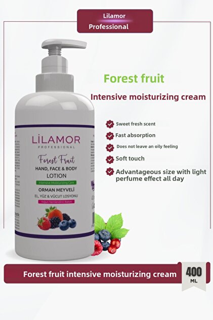 Hand Face and Body Lotion Forest Fruit 400 ml