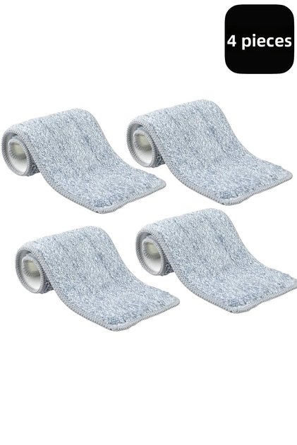 (4 Pcs) Tablet Mop Cloth |   Microfiber Tablet Mop Cloth Spare Cloth