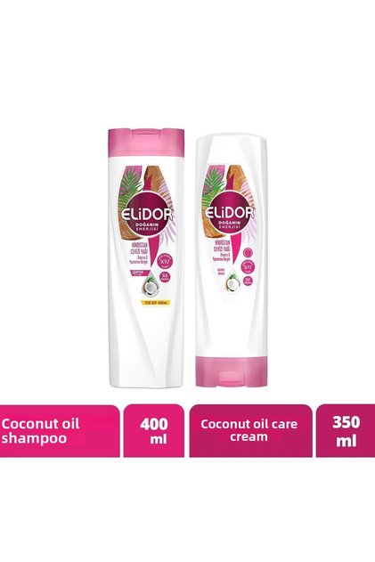 Energy of Nature Hair Care Shampoo Coconut Oil 400 ml Hair Care Conditioner 350 ml