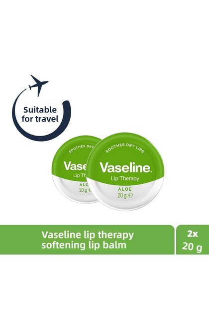 Lip Therapy Softening Lip Cream Aloe Vera Extract 20 G X2
