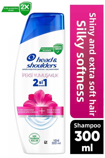 Silky Softness 2-in-1 Anti-Dandruff Shampoo 300 ml