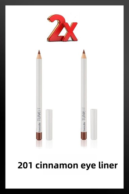 201 Cinnamon Eye Pencil Waterproof 2 Pieces
