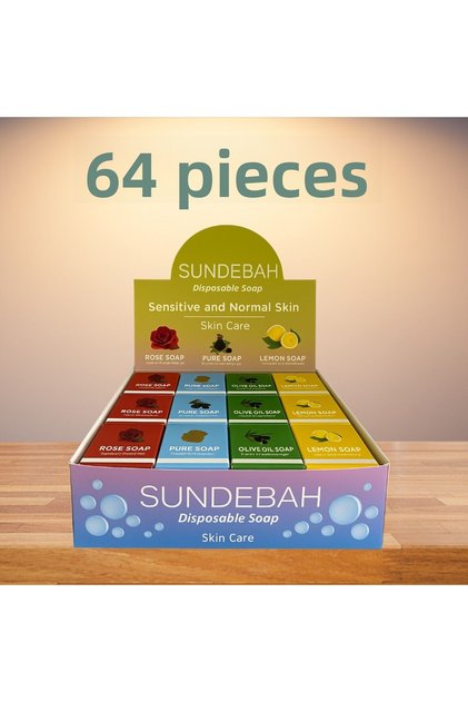 Sundebah Pocket Soap 64 Pieces
