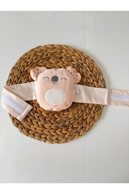 Preventive Baby Waist Protector for Newborn Babies (Colic), Cherry Seed Grain Belt
