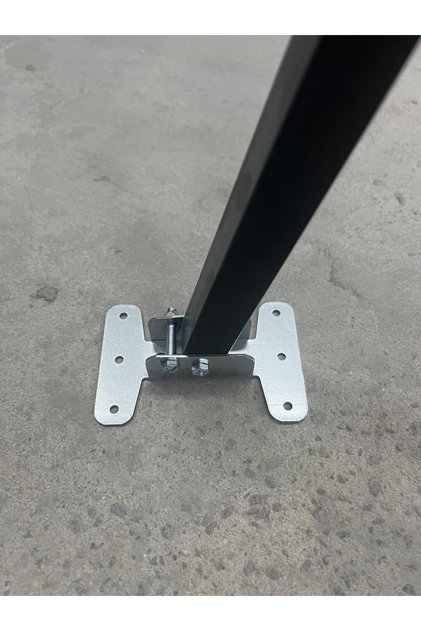 Katlanabilir Yer Sofrası, Kamp Masası Ayağı 25 Cm (4 ADET, VİDALAR DAHİL)