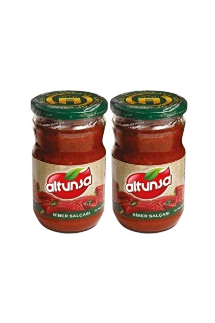 Biber Salçası Tatlı 2'li Set 650 gr