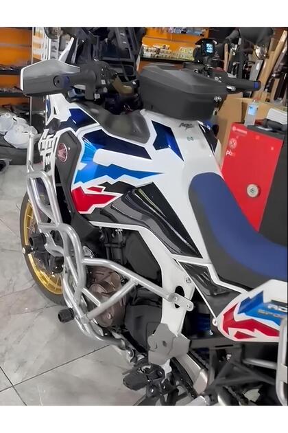 Marscockpitdesign Honda AFRİCA Twin 2024- Grenaj Kaplama 8 Parça