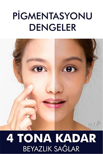 NZR BEAUTY CİLT BEYAZLATICI AYDINLATICI LEKE KARŞITI BAKIM KREMİ
