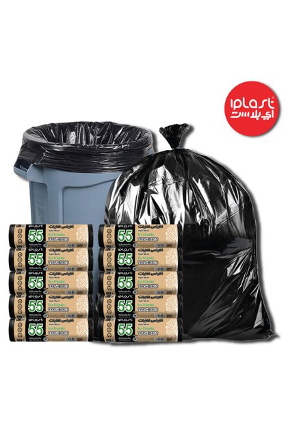 I-Plast: 55 Gallon Trash Bags: : Wholesale (10 Rolls): 120 Bags