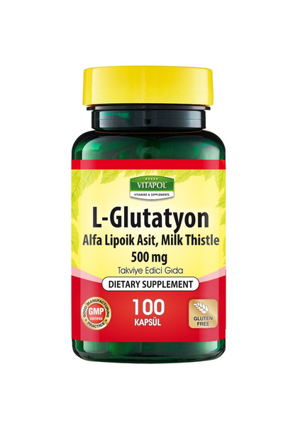 Vitapol L-Glutathione 500mg 100 Capsules