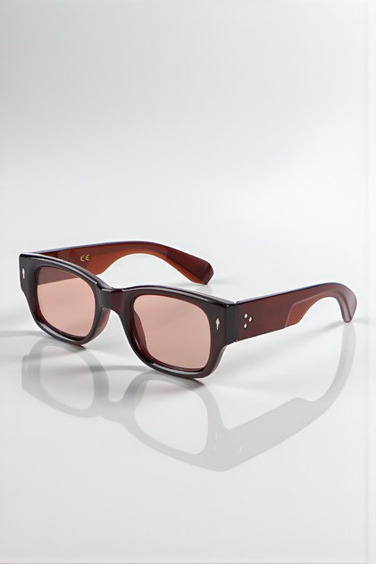 Rens Unisex Brown Nude 2025 Year New Season Sunglasses