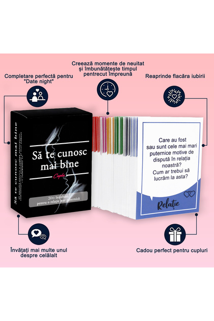 Sa Te Cunosc Mai Bine - 300 Questions And Conversation Starters For Couples
