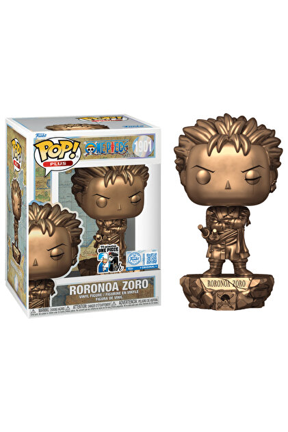 Funko One Piece Plus Roronoa Zoro (Bronze Statue) Limited Pop