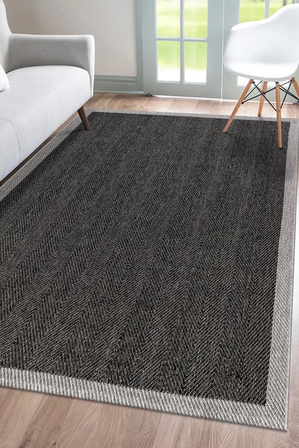 Yumuşak Premium Sisal Halı 1400 – Hav ve Toz Yapmaz Bordürlü Halı