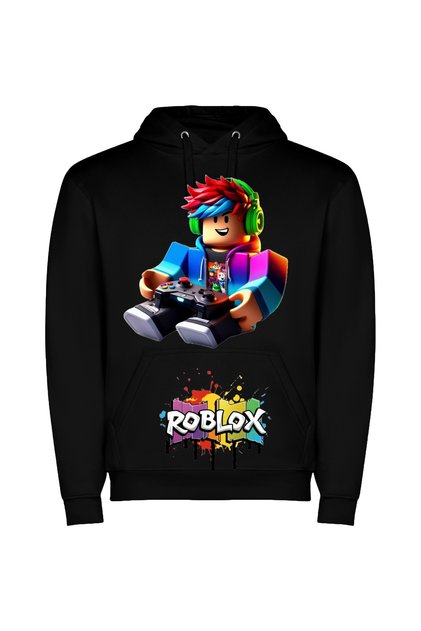Hanorac cu gluga si buzunar tip marsupiu ROBLOX M6