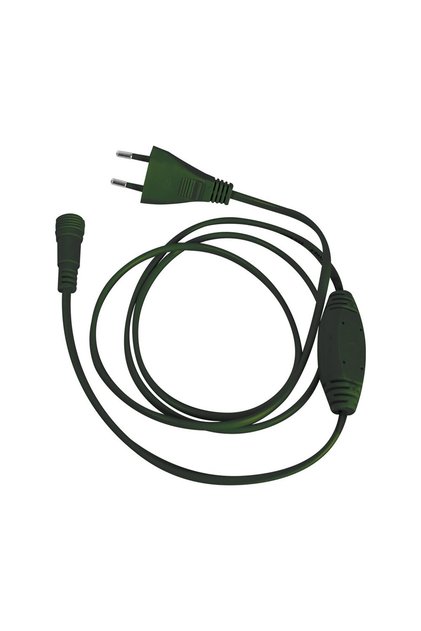 CABLU ALIMENTARE PT INSTALATIE EXTENSIBILA 50LED 1.5M VERDE 2BUC/CUT