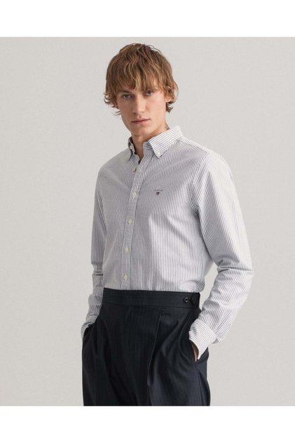 Slim Fit Banker Oxford Shirt