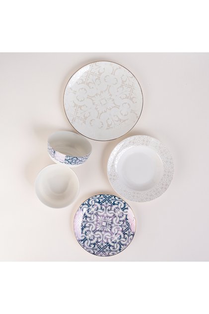 La Misa 16 Piece Porcelain Dinner Set