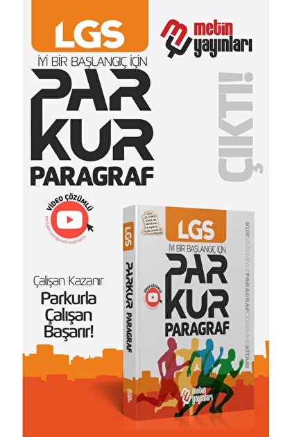 Metin Yayınları Lgs Parkur Paragraf Öğrenme Kitabı - Fiyatı, Yorumları