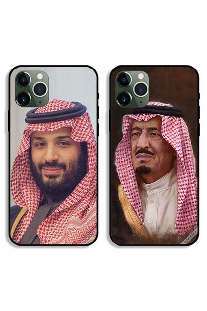 Two Cases For Apple iPhone 11 Pro Protective Covers King Salman and Prince Mohammad