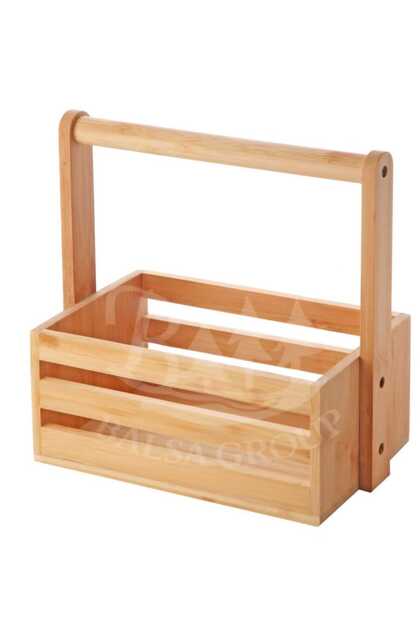 Bambu Kutu Çok Amaçlı ORGANİZER 24x14,5x22 cm BMB51