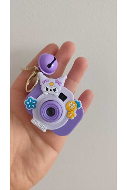 FAMEMUS ACCESSORY Kamera Model Kuromi Sanrio Resimli Işıklı