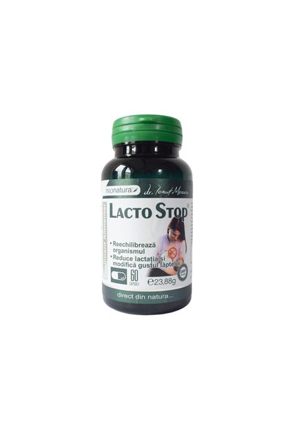 Supliment alimentar, Medica, Lacto Stop, 60 capsule